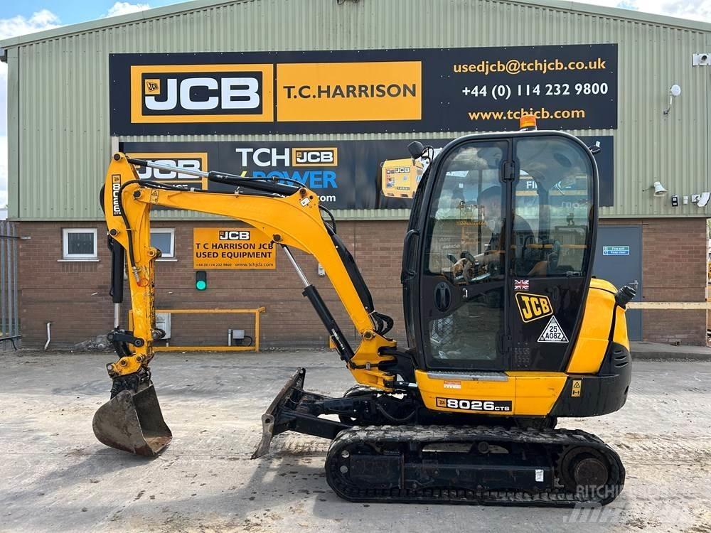 JCB 8026 CTS Mini excavadoras < 7t