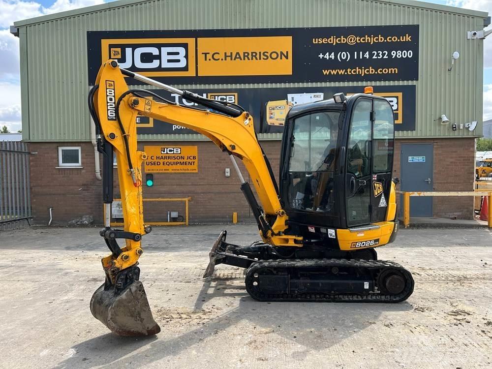 JCB 8026 CTS Mini excavadoras < 7t