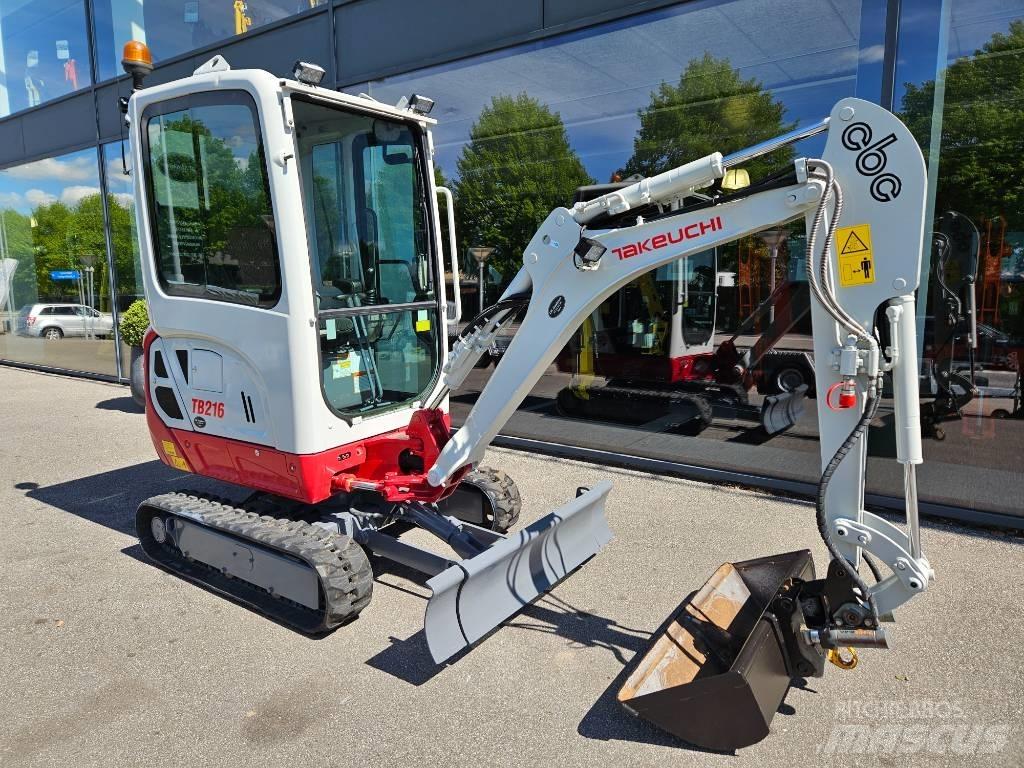 Takeuchi tb216 Mini excavadoras < 7t