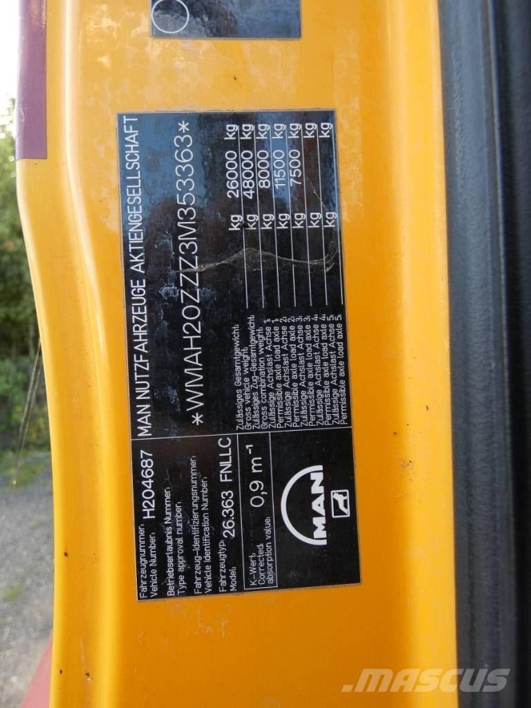 MAN TG 360A Camiones portacoches