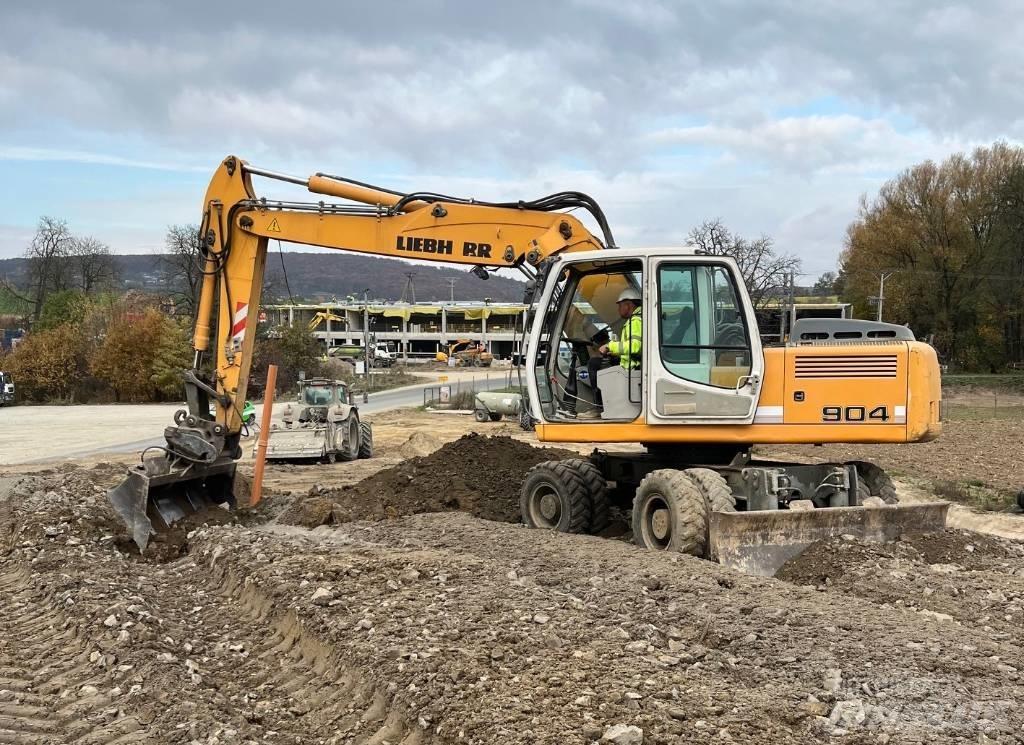 Liebherr A-904 900 Excavadoras de ruedas