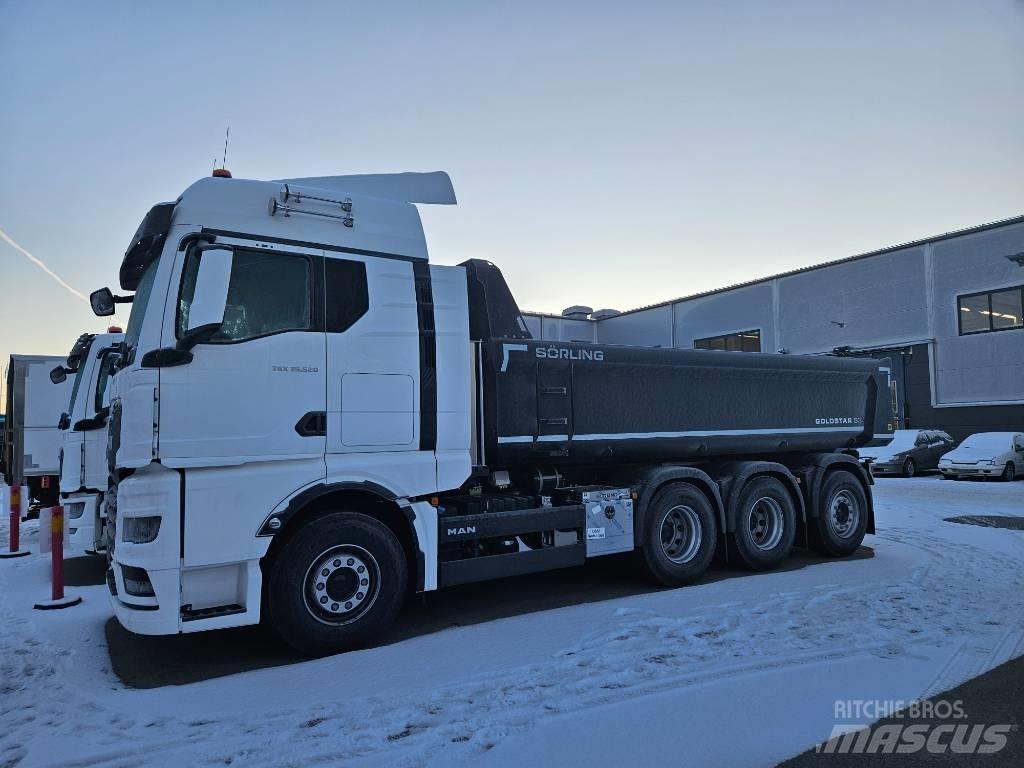 MAN TGX 35.510 8x4-4 Camiones bañeras basculantes o volquetes