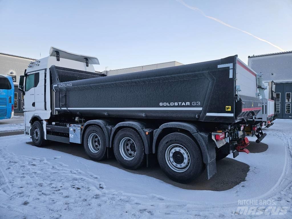 MAN TGX 35.510 8x4-4 Camiones bañeras basculantes o volquetes