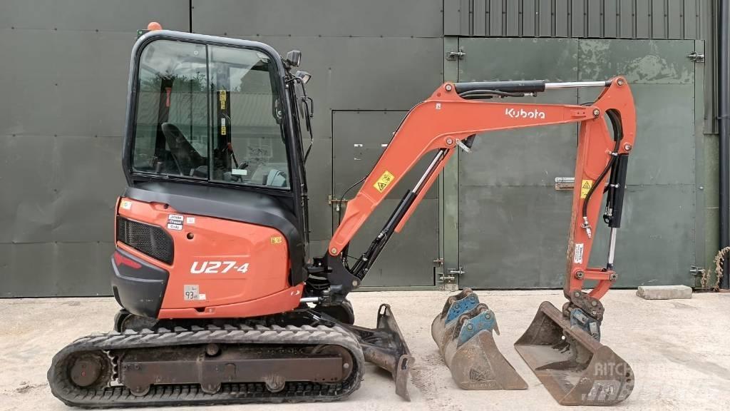 Kubota U 27-4 Mini excavadoras < 7t