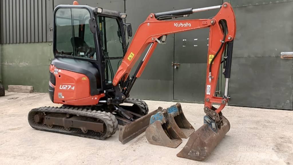 Kubota U 27-4 Mini excavadoras < 7t
