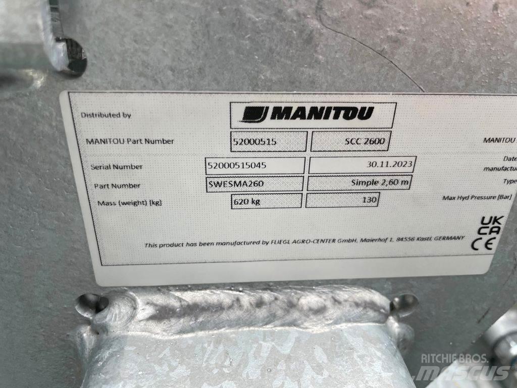 Manitou SCC 2600 Carretillas telescópicas