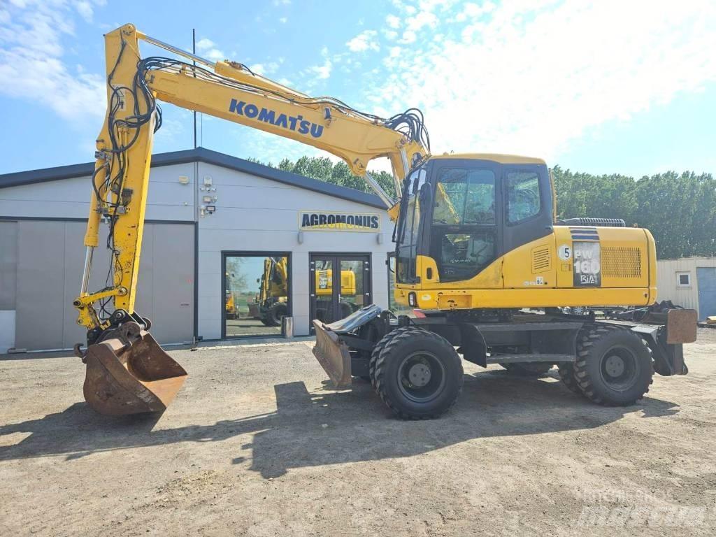 Komatsu PW 160-7 Excavadoras de ruedas