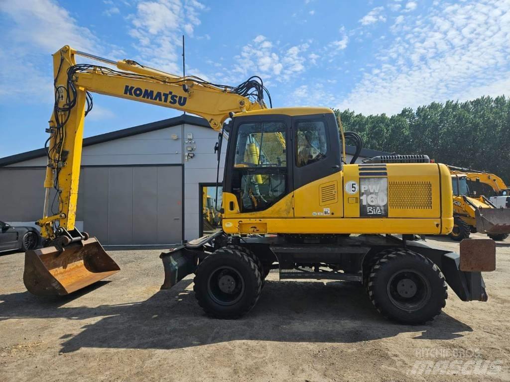 Komatsu PW 160-7 Excavadoras de ruedas