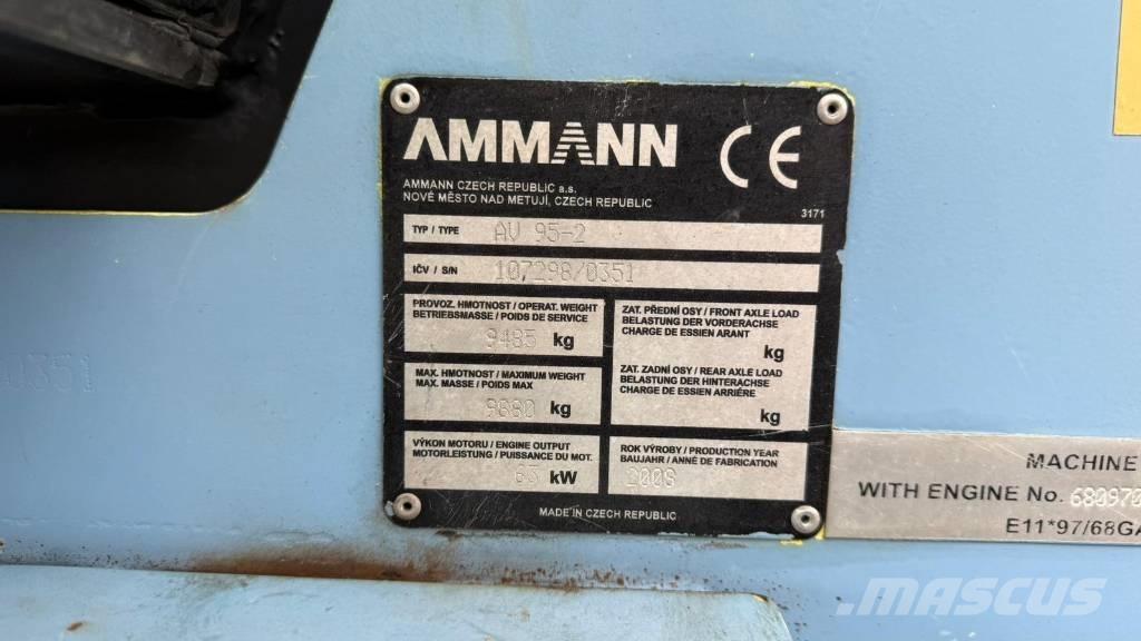 Ammann AV  95-2 Rodillos de doble tambor