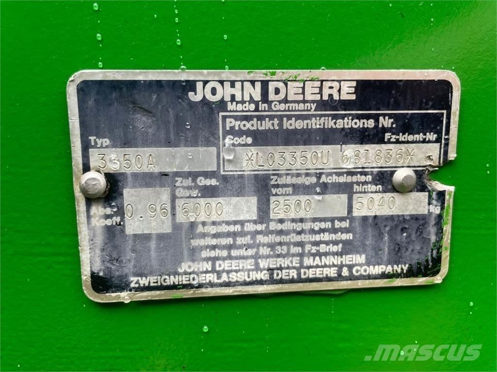 John Deere 3350 Tractores