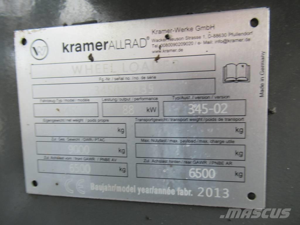 Kramer 880 2 x KAUHA Cargadoras sobre ruedas