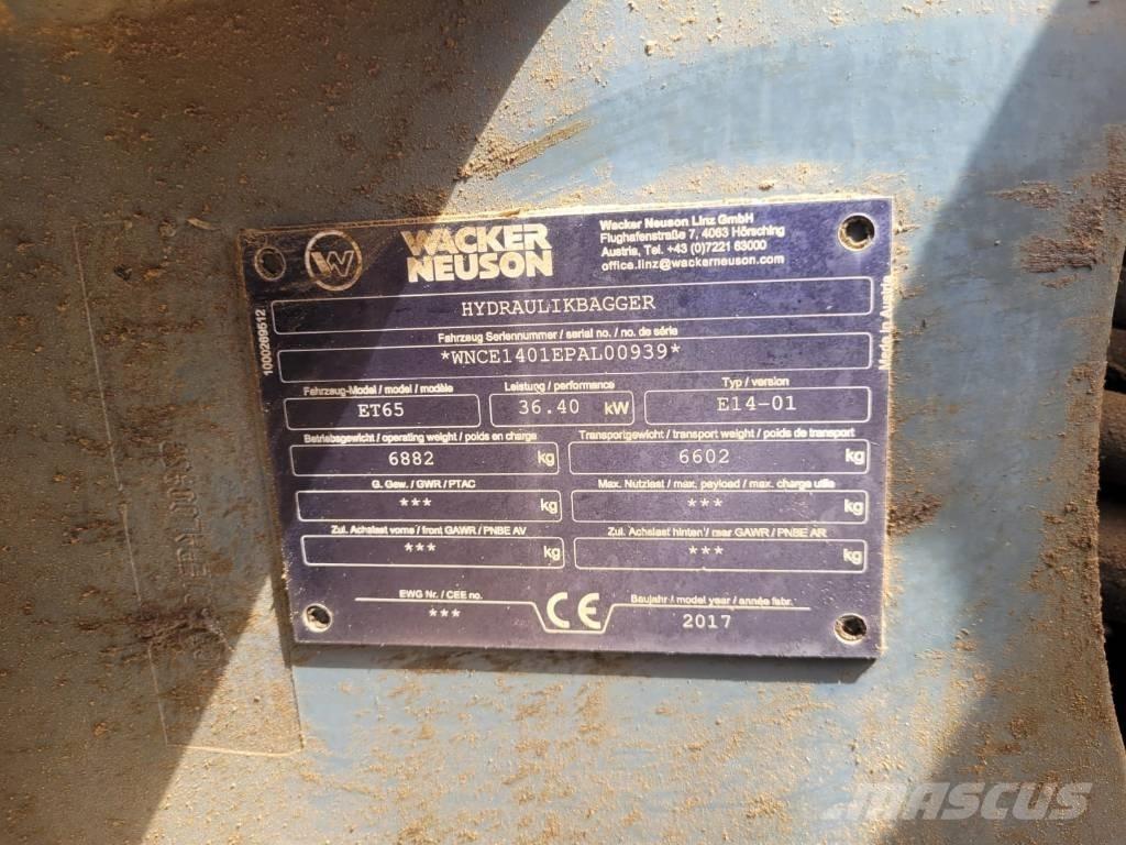 Neuson ET 65 Mini excavadoras < 7t