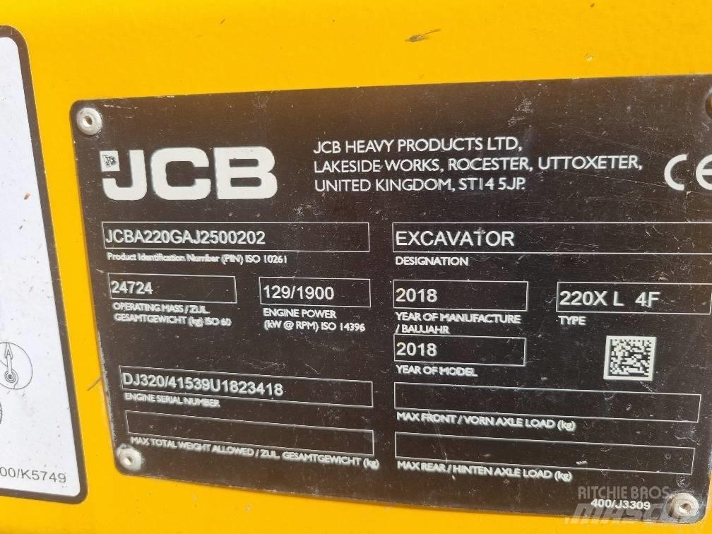JCB 220 XL 4F Excavadoras de cadenas