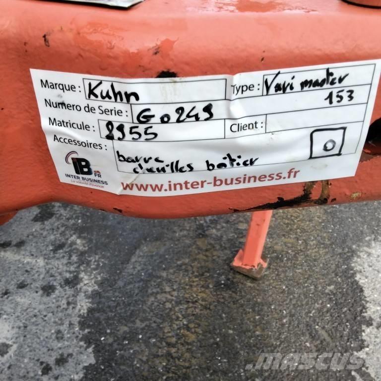 Kuhn Vari-Master 153 Arados reversibles suspendidos