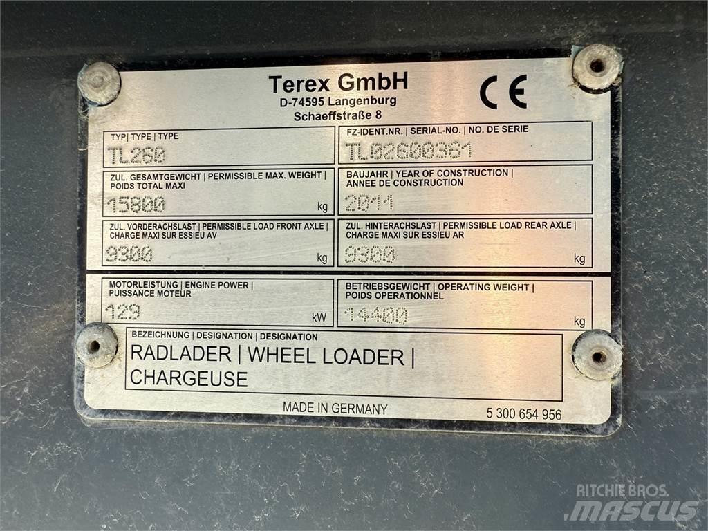 Terex TL260 Cargadoras sobre ruedas