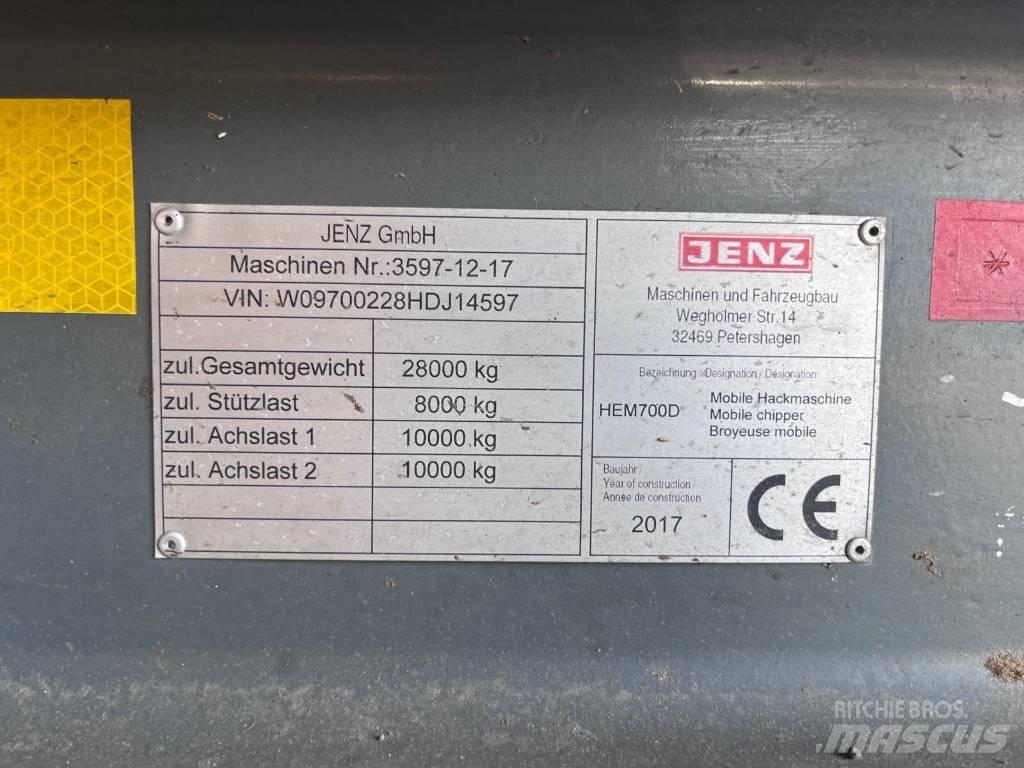 JENZ HEM 700 D Trituradoras de madera