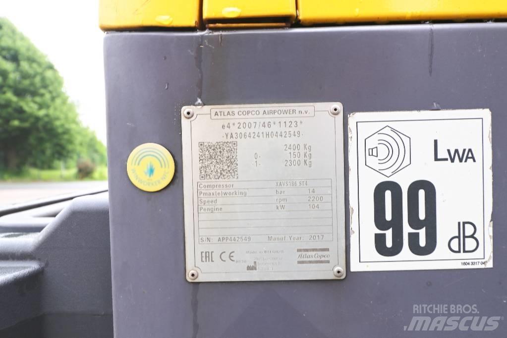 Atlas Copco XAVS 186 Compresores