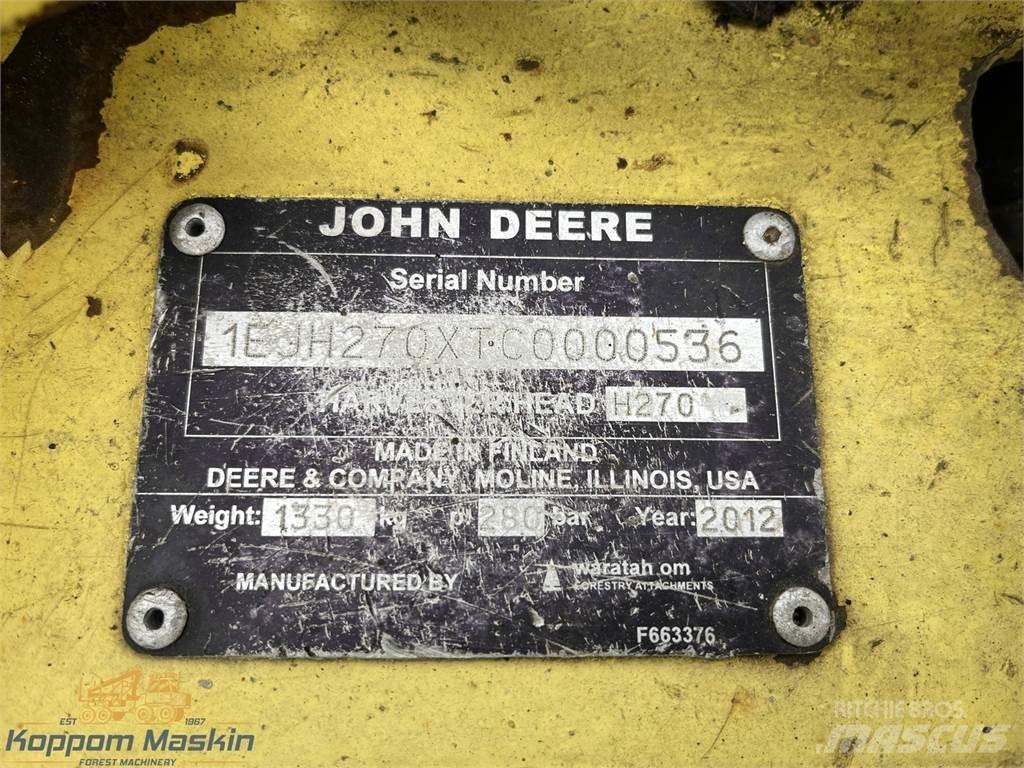 John Deere H270 Cabezales cortadores