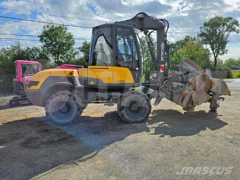 Mecalac 12 MTX Excavadoras de ruedas