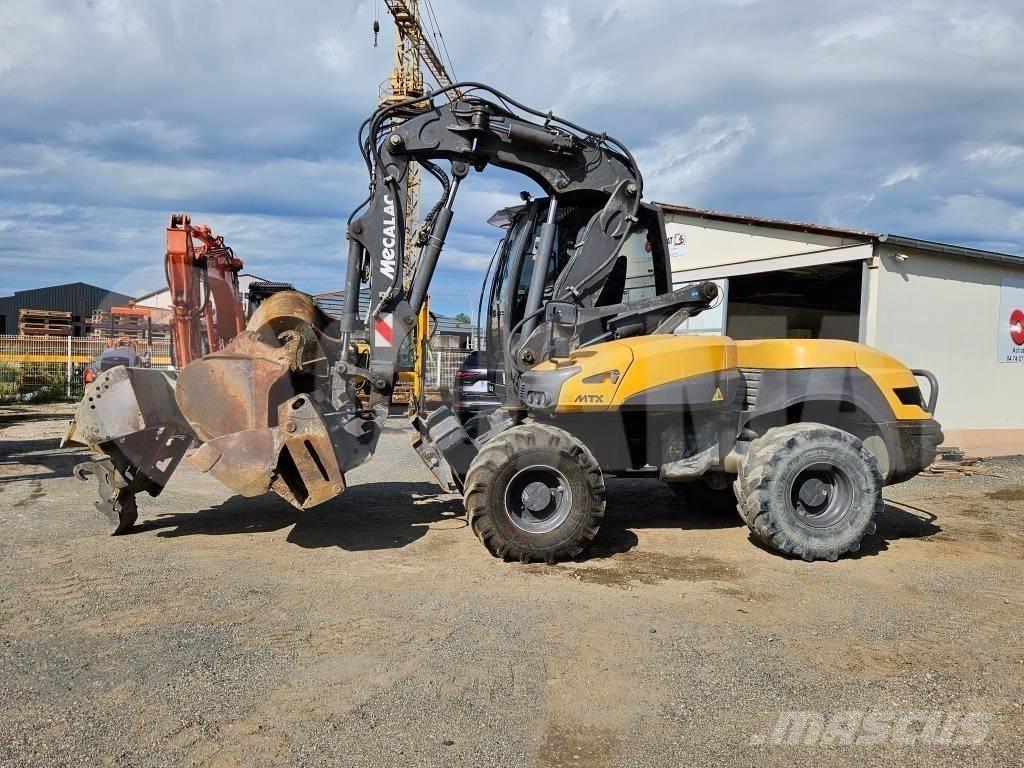 Mecalac 12 MTX Excavadoras de ruedas