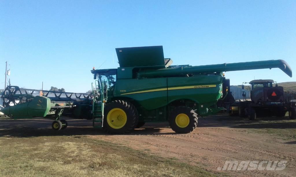 John Deere S 670 Cosechadoras combinadas