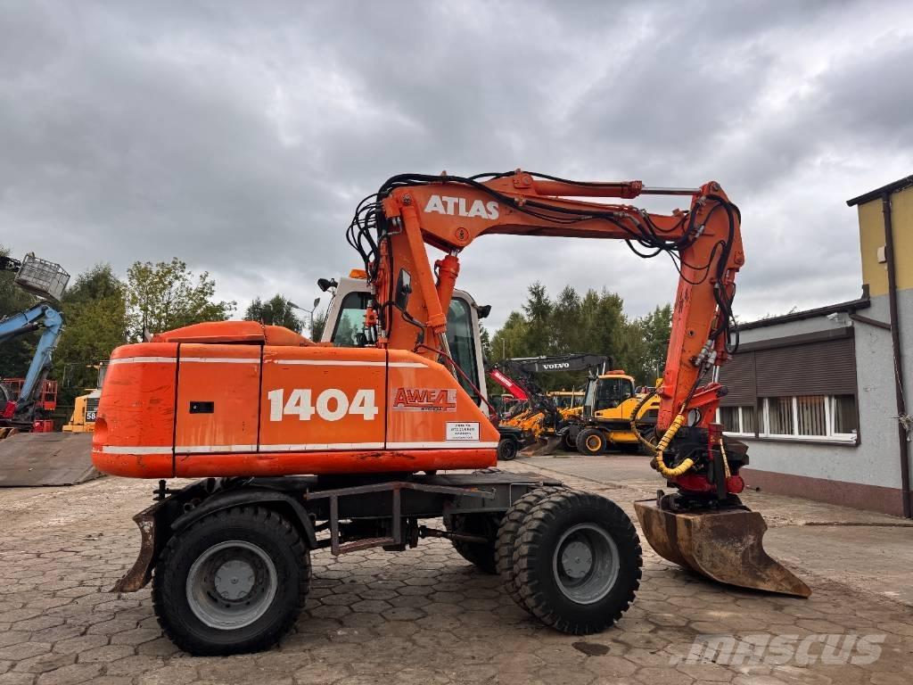 Atlas 1404 Excavadoras de ruedas