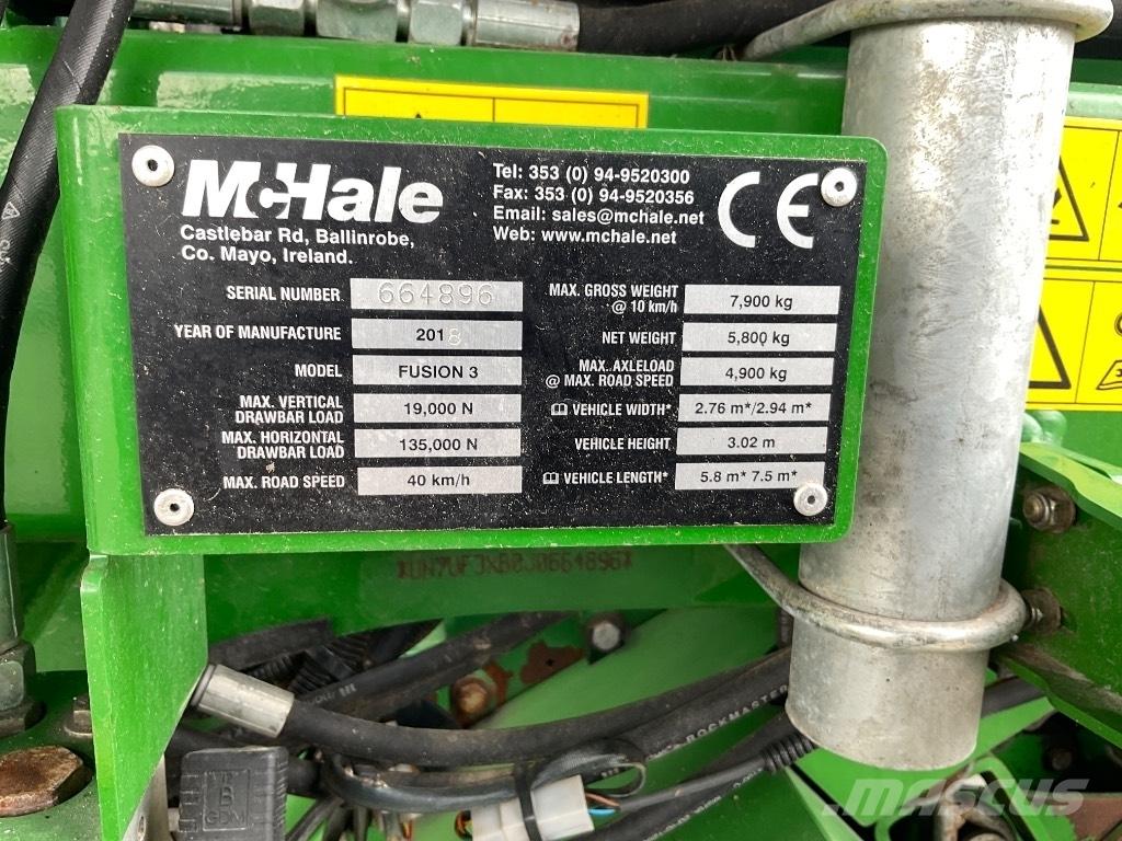 McHale Fusion 3 Rotoempacadoras