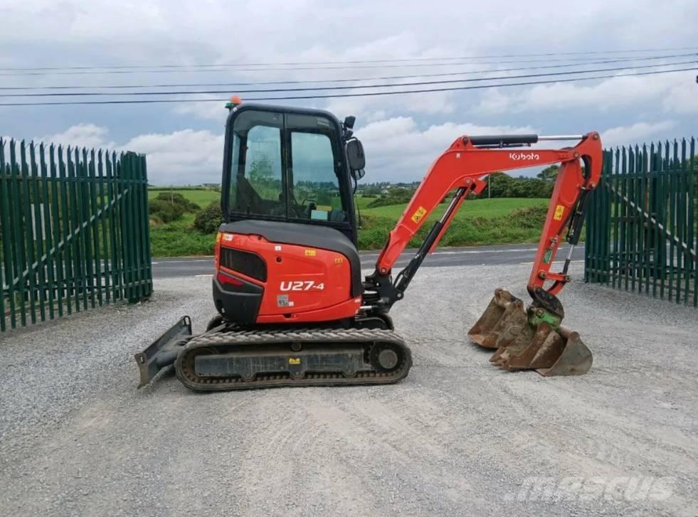 Kubota U 27-4 Mini excavadoras < 7t