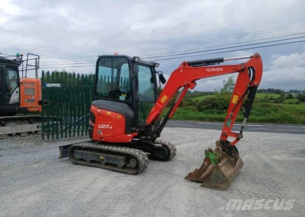 Kubota U 27-4 Mini excavadoras < 7t
