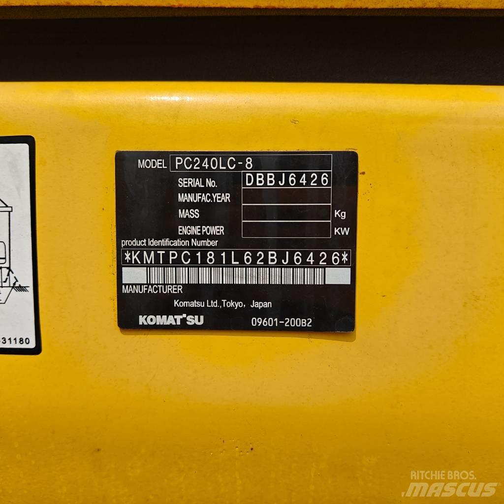 Komatsu 240-8 Excavadoras de cadenas