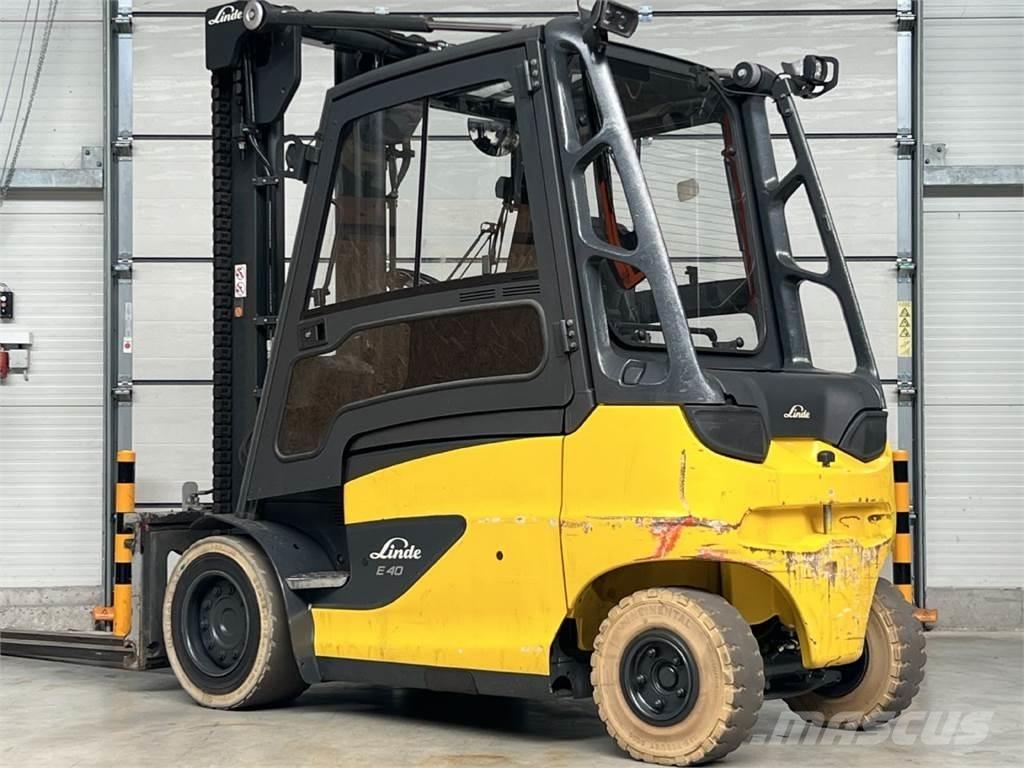 Linde E 40H-01 / 600 Carretillas de horquilla eléctrica