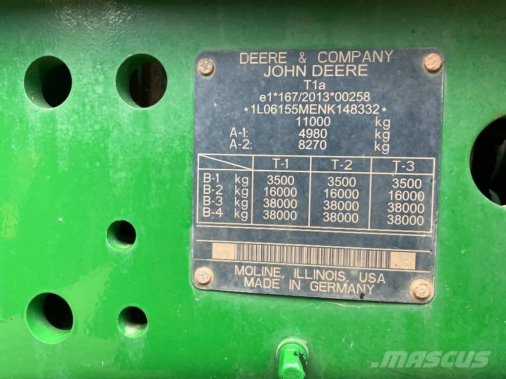 John Deere 6155 M Tractores