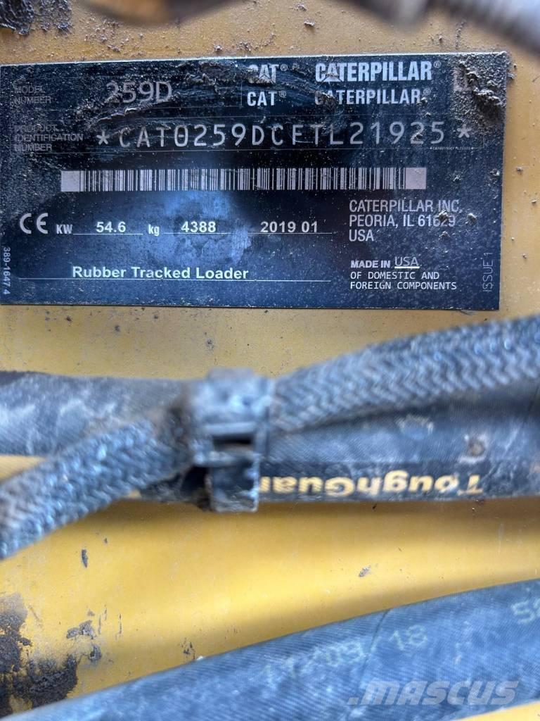 CAT 259 D Minicargadoras