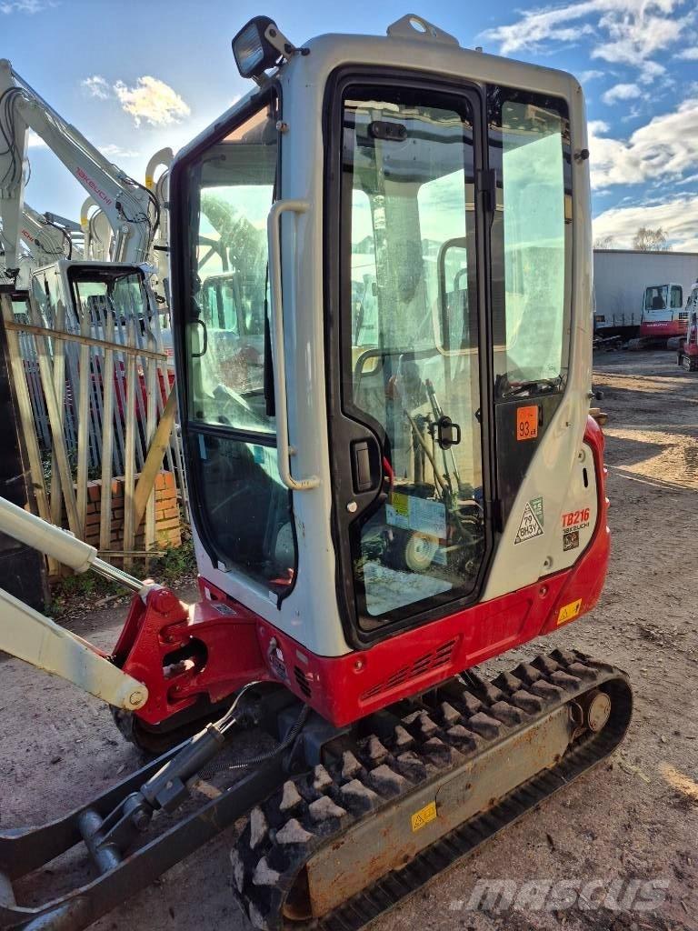 Takeuchi TB 216 Mini excavadoras < 7t