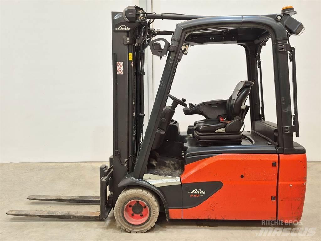 Linde E20L 02 386 Carretillas de horquilla eléctrica
