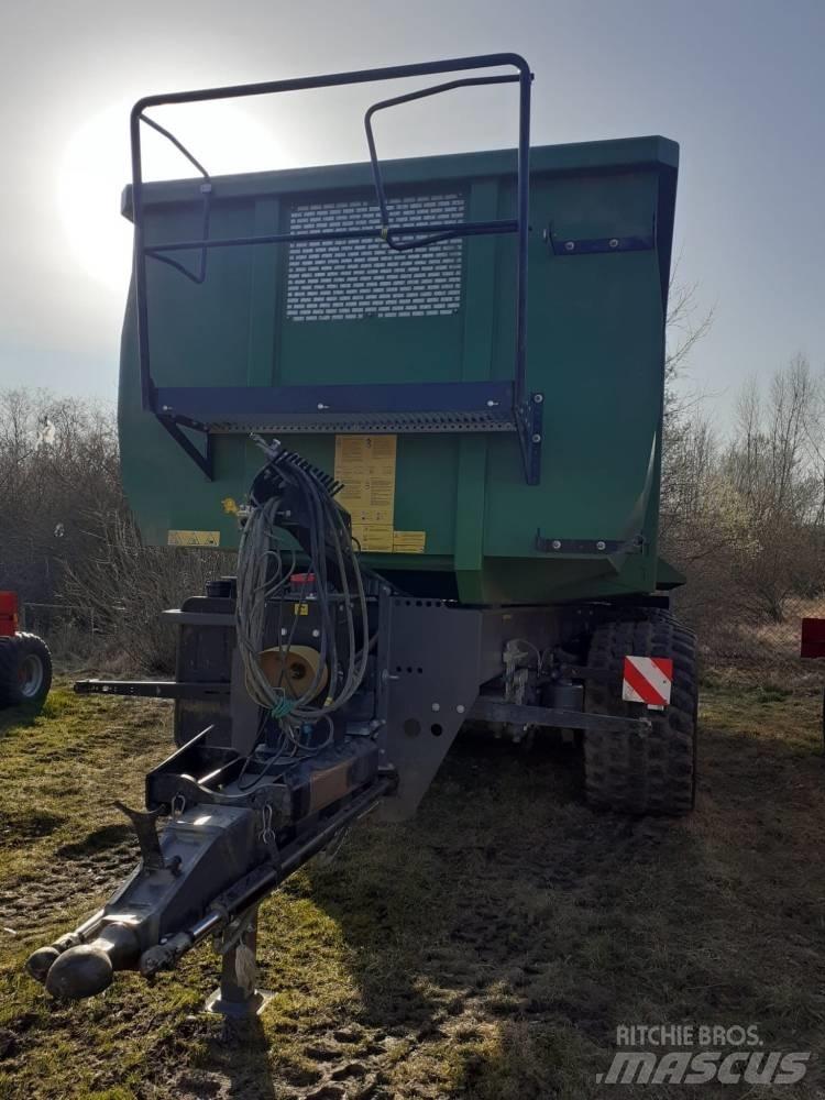 Krampe Big Body 900 Semirremolques de plataformas planas/laterales abatibles
