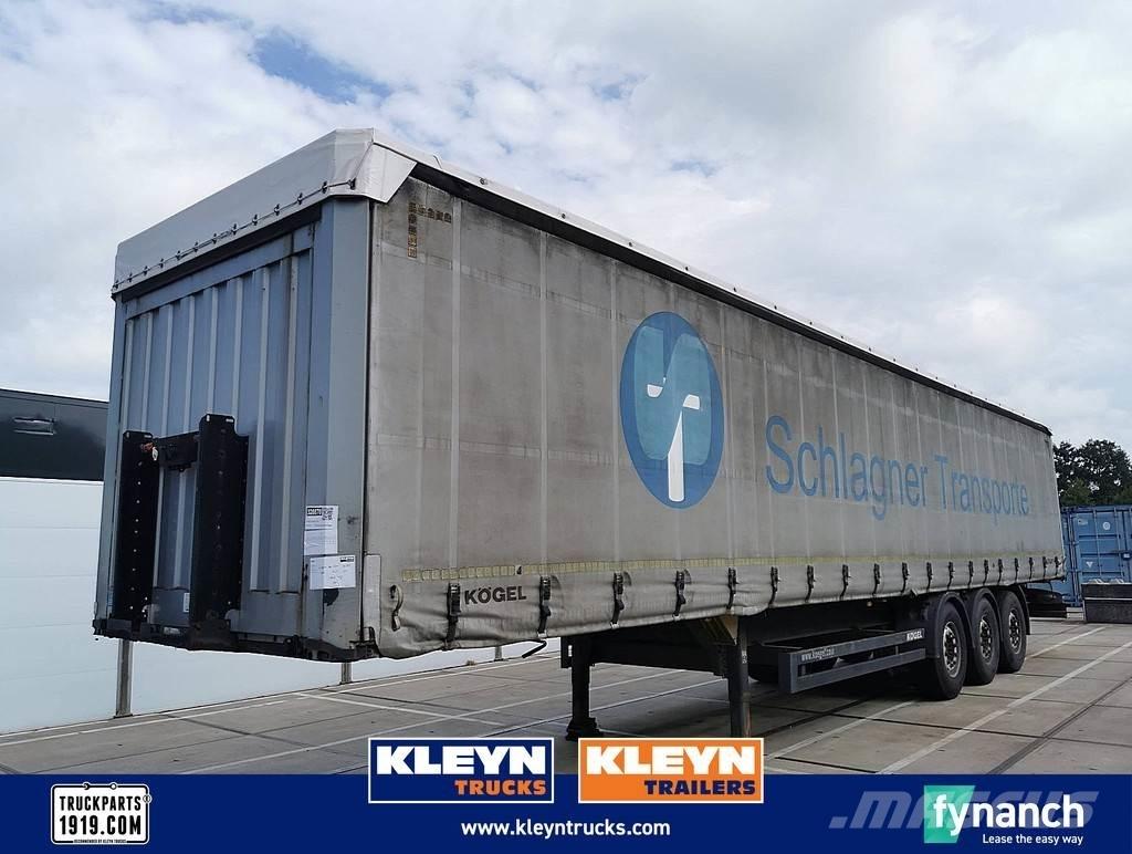 Kögel SN 24 COIL Semirremolques con caja de lona