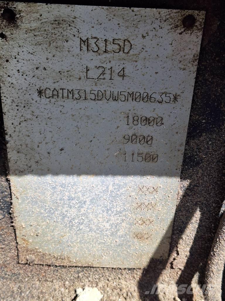 CAT M 315 D Excavadoras de ruedas