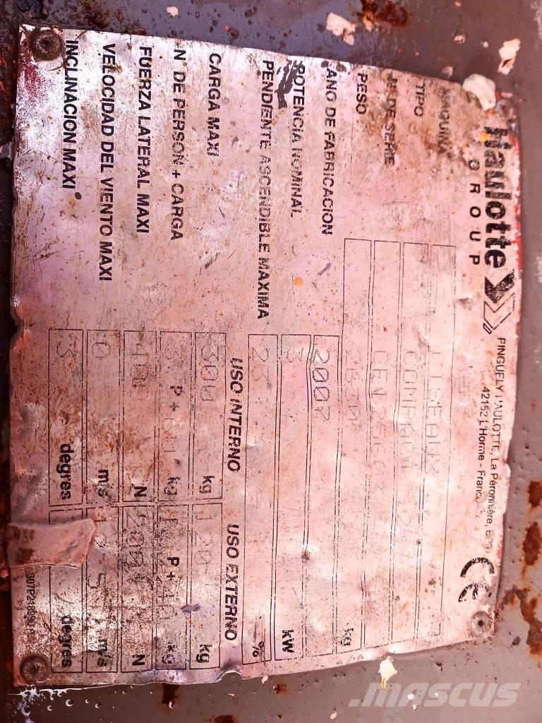 Haulotte Compact 12 Plataformas tijera