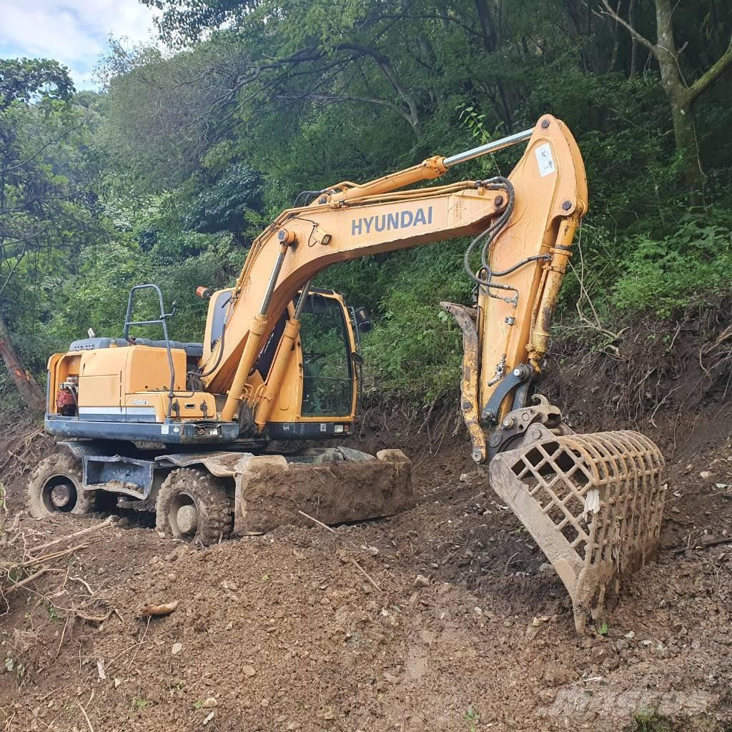 Hyundai Robex 140 W Excavadoras de ruedas