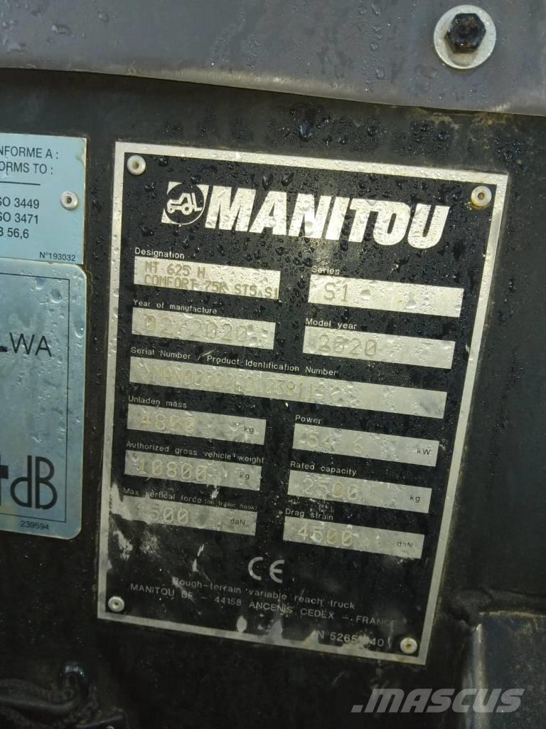 Manitou MT 625 Carretillas telescópicas