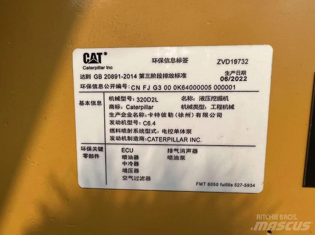 CAT 320 D Excavadoras de cadenas