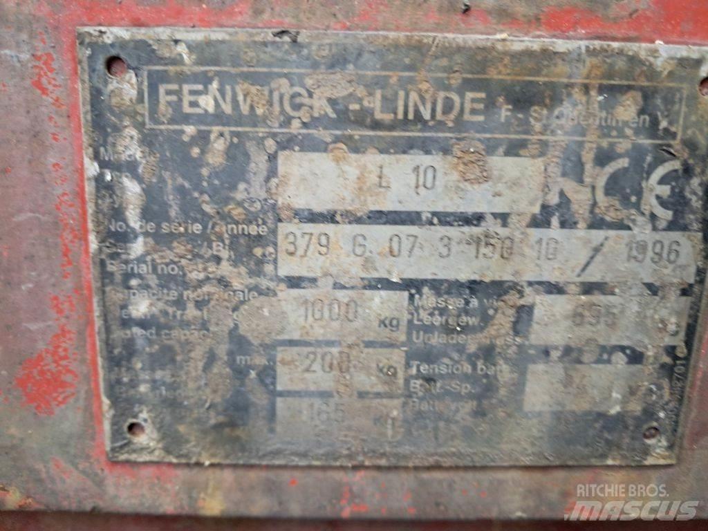 Linde L10 Apiladores eléctricos