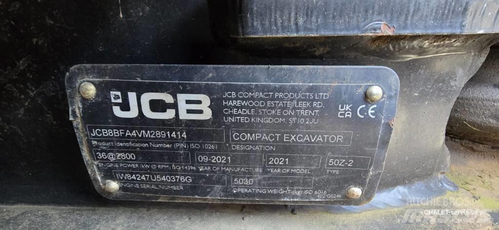 JCB 50 Z-2 Mini excavadoras < 7t