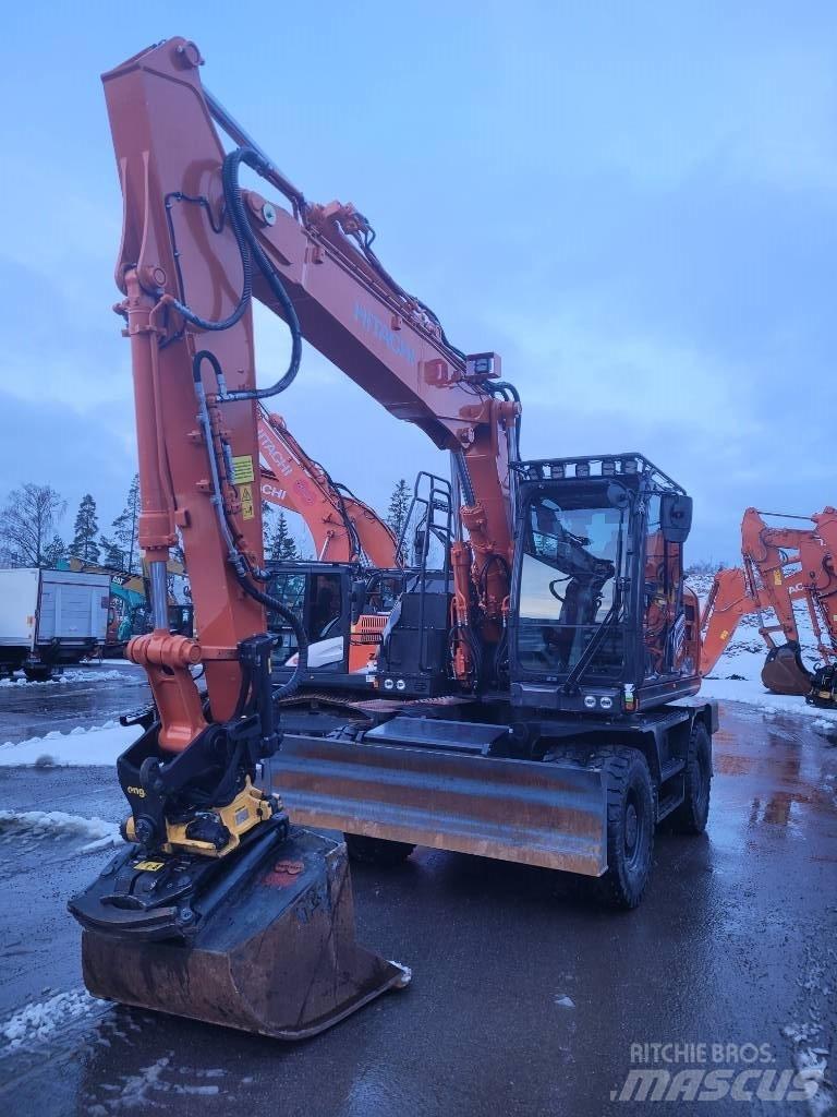 Hitachi ZX155W-7 2P Excavadoras de ruedas