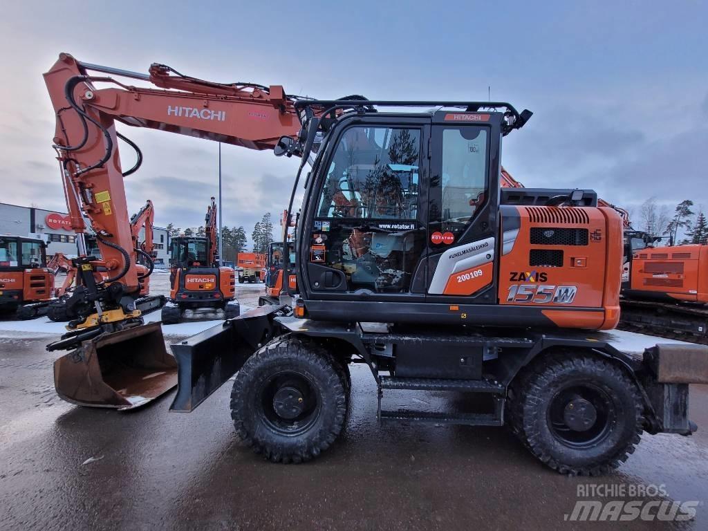Hitachi ZX155W-7 2P Excavadoras de ruedas
