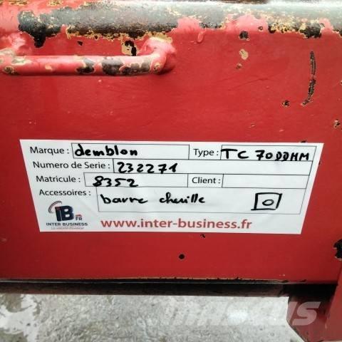 Demblon TC 70 Arados reversibles suspendidos