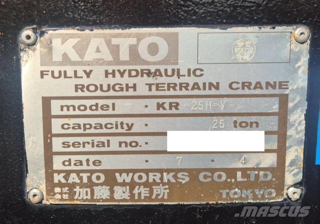 Kato SR 250 Grúas autopropulsadas