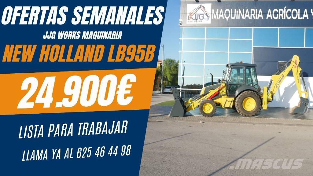 New Holland LB 95 B Retrocargadoras