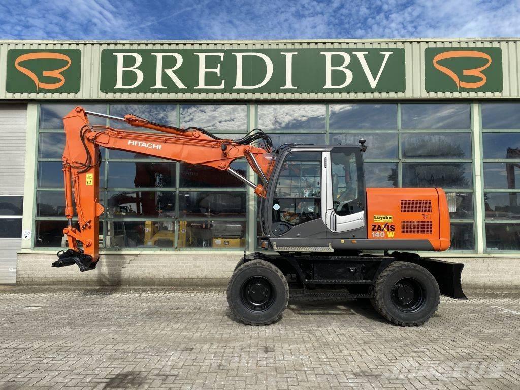 Hitachi ZX 140 W-3 Excavadoras de ruedas